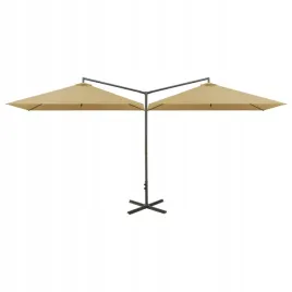 podwojny-parasol-na-stalowym-slupku-taupe-600x
