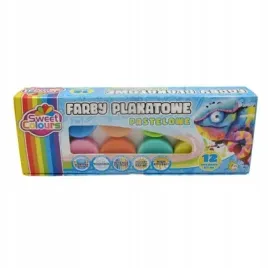 farby-plakatowe-pastelowe-12-kolorow-20ml-sweet-colours