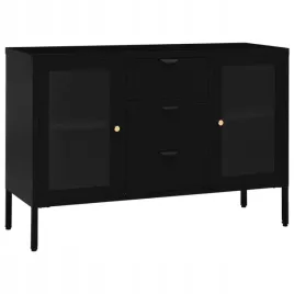 komoda-czarna-105x35x70-cm-stal-i-szklo-hartow