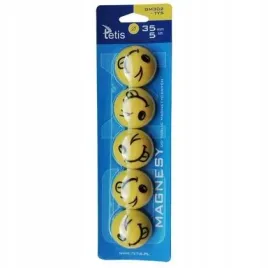 magnesy-do-tablic-zolte-jez-5szt-gm302-ty5-tetis