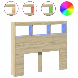 zaglowek-z-polkami-i-oswietleniem-led-dab-sonoma-120x17x102cm