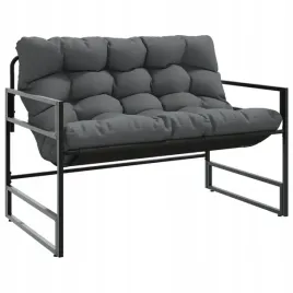 lawka-ogrodowa-z-poduszka-antracytowa-113-cm-stal