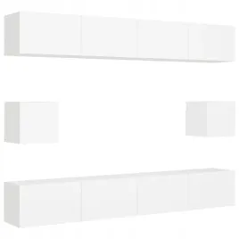6-cz-zestaw-szafek-tv-bialy-material-drewnopochodny