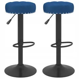 stolki-barowe-2-szt-niebieskie-tapicerowane-aksamitem