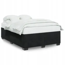rama-lozka-czarna-160-x-200-cm-tapicerowana-aksamitem