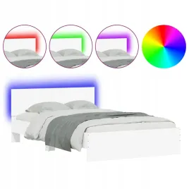 rama-lozka-z-wezglowiem-i-led-biala-135x190