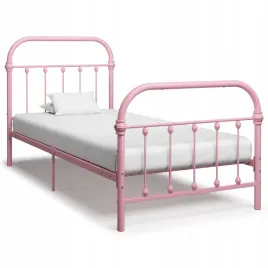rama-lozka-rozowa-metalowa-90-x-200-cm