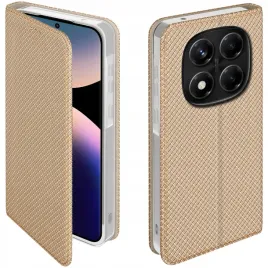 etui-z-klapka-do-xiaomi-redmi-note-14-pro-4g-zamykane-zlote-futeral
