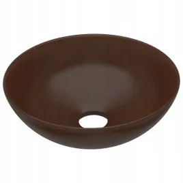 umywalka-lazienkowa-ceramiczna-ciemnobrazowa