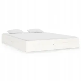 rama-lozka-biala-lite-drewno-140-x-190-cm