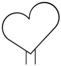 podporka-do-kwiatow-pergola-drabinka-do-roslin-serce-30cm-wz10-czarna