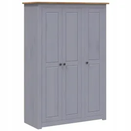 szafa-trzydrzwiowa-szara-118x50x1715-cm-sosna