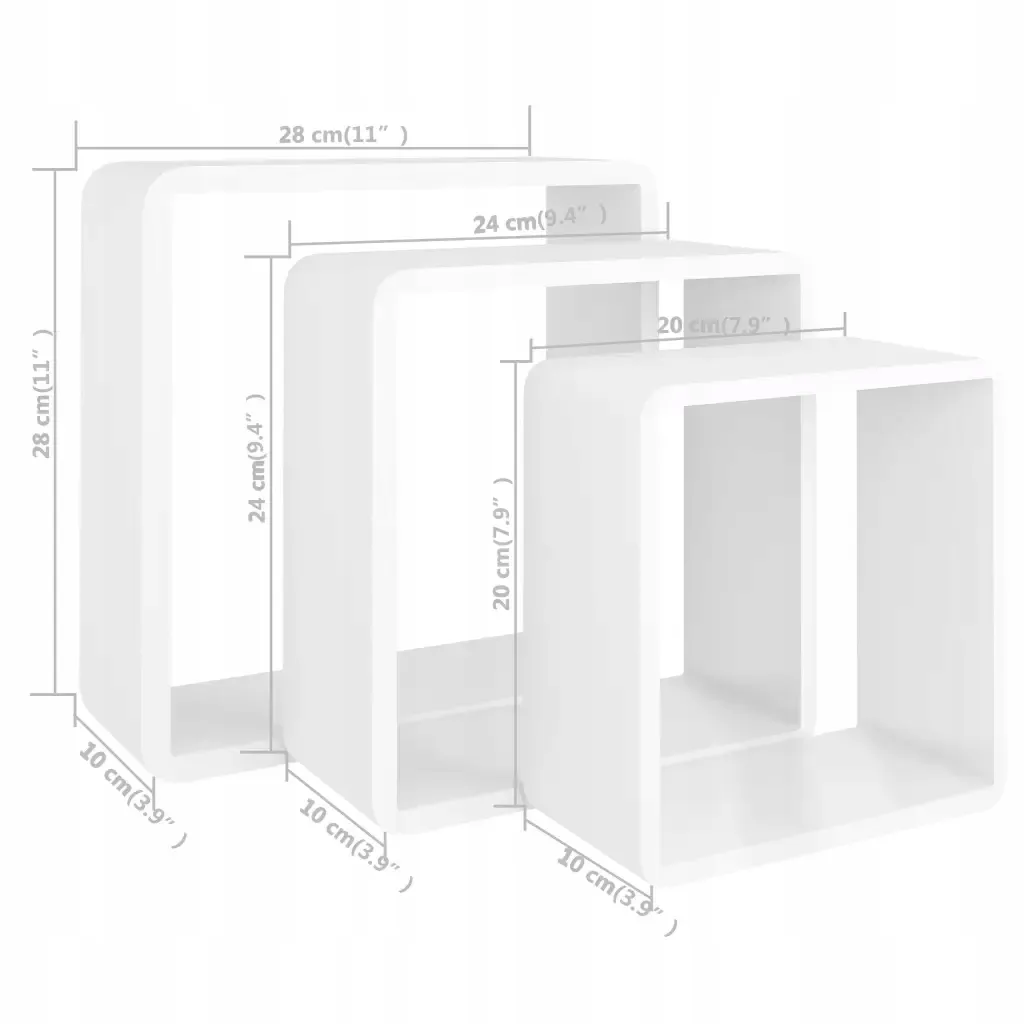 polki-scienne-kostki-3-szt-biale-mdf