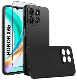 etui-do-honor-x6b-case-gumowe-czarne-matowe-silikon-slim-szklo-9h