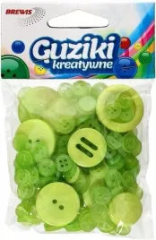 guziki-kreatywne-zielone-40g-brewis