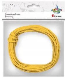 sznurek-papierowy-3-5mmx5m-zolty-titanum