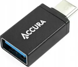 adapter-accura-usb-c-na-usb-3-1-m-f-czarny-blyszczacy-1m-5904726952511