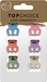 top-choice-klamerki-do-wlosow-20667-1-op-6-szt-mix-dwoch-zestawien