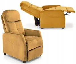 zolty-musztardowy-fotel-rozkladany-wypoczynkowy-felipe-halmar-velvet