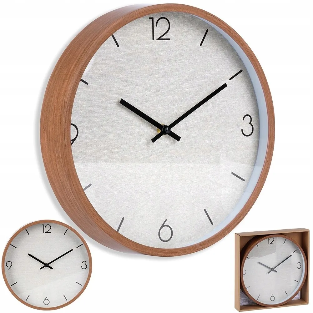 zegar-scienny-brazowy-295-cm-stan-nowy