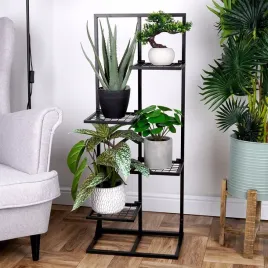 kwietnik-metalowy-czarny-4-poziomowy-102-cm