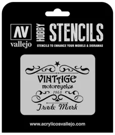 vallejo-st-let005-stencils-vintage-motorcycles-sign