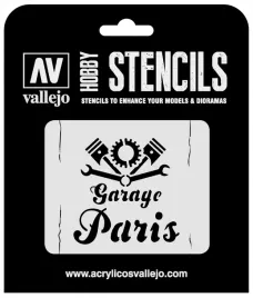 vallejo-st-let001-stencils-vintage-garage-sign