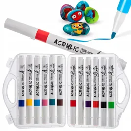 markery-akrylowe-do-tkanin-kamieni-ubran-wodoodporne-pisaki-mazaki-12szt