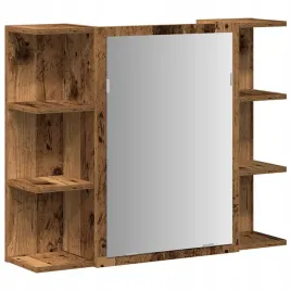 szafka-lazienkowa-z-lustrem-stare-drewno-80x205x64-cm