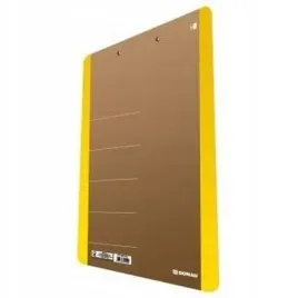 clipboard-z-klipsem-a4-zolty-donau-donau