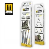 ammo-weathering-diorama-brush-set