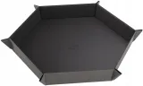 gamegenic-magnetic-dice-tray-hexagonal-black-gray-stan-nowy