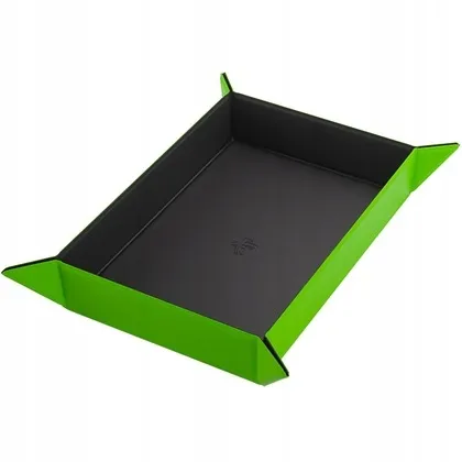 gamegenic-magnetic-dice-tray-rectangular-black-green