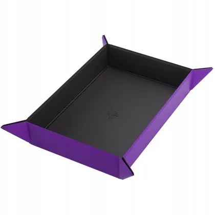 gamegenic-magnetic-dice-tray-rectangular-black-purple