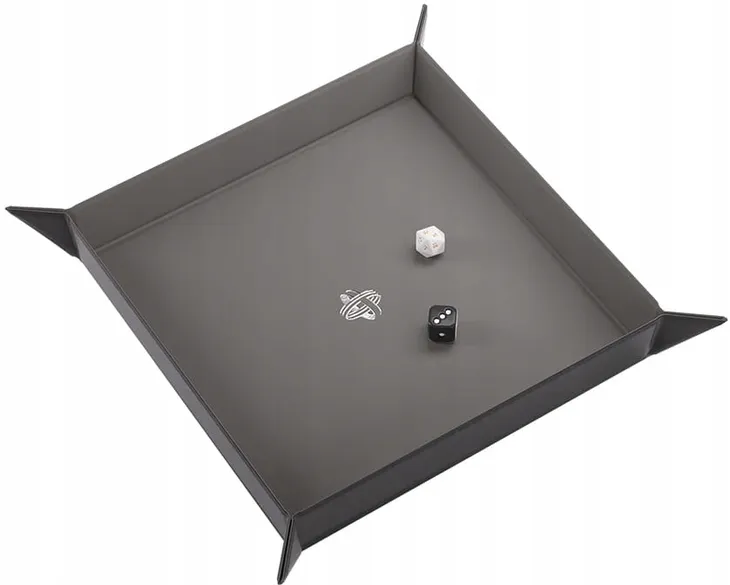 gamegenic-magnetic-dice-tray-square-black-gray-liczba-sztuk-1-szt