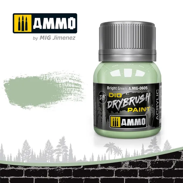 ammo-dio-drybrush-bright-green-marka-ammo-mig-jimenez