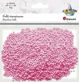 kulki-styropianowe-8g-rozowe-mix-4-6mm-titanum