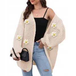 modny-sweter-damski-kardigan-bezowy-beige-w-kwiaty-3d-uniwersalny