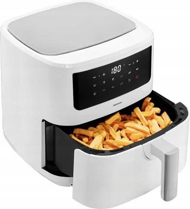 ﻿FRYTKOWNICA AIR FRYER 2150W 6,8L 9 PROGRAMÓW CYFROWY PANEL LED BIAŁA