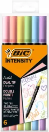 pisak-dwustronny-intensity-dual-pastel-6szt-bic-b