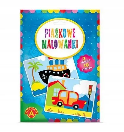 piaskowe-malowanki-statek-i-samochod-alex