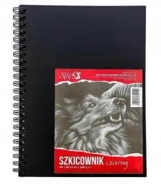 szkicownik-a4-30k-140g-czarny-koh-i-noor