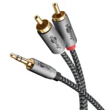 kabel-audio-jack-2x-rca-goobay-plus-textil-3m