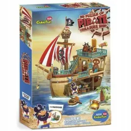 puzzle-3d-statek-piracki-ze-skarbem
