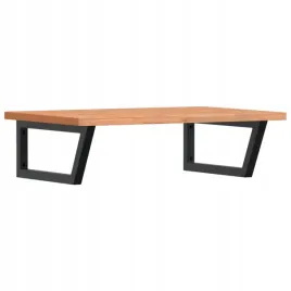 polka-scienna-pod-umywalke-stal-i-lite-drewno