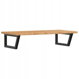 polka-scienna-pod-umywalke-stal-i-lite-drewno