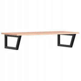 polka-scienna-pod-umywalke-stal-i-lite-drewno