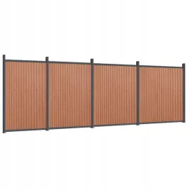 panel-ogrodzeniowy-brazowy-699x186-cm-wpc