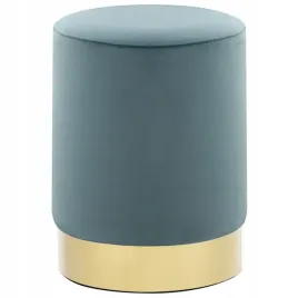 stolek-jasnoniebiesko-zloty-aksamit