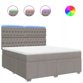 lozko-kontynentalne-z-materacem-taupe-tkanina